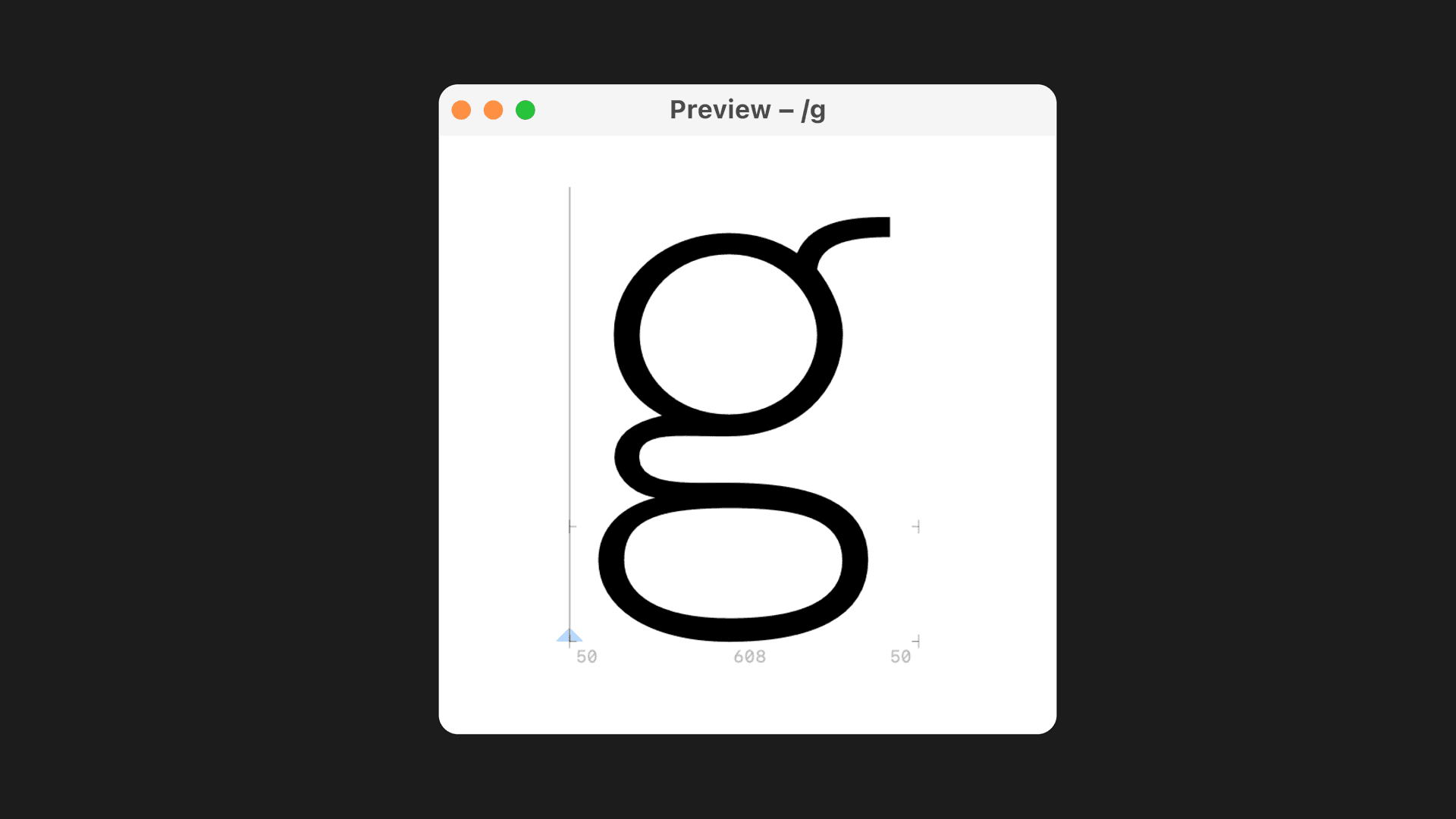 Type design – screen 3