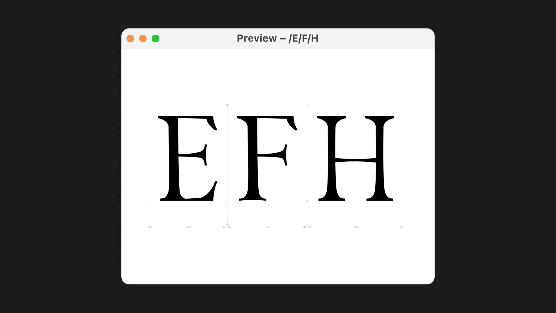 Type design – screen 4
